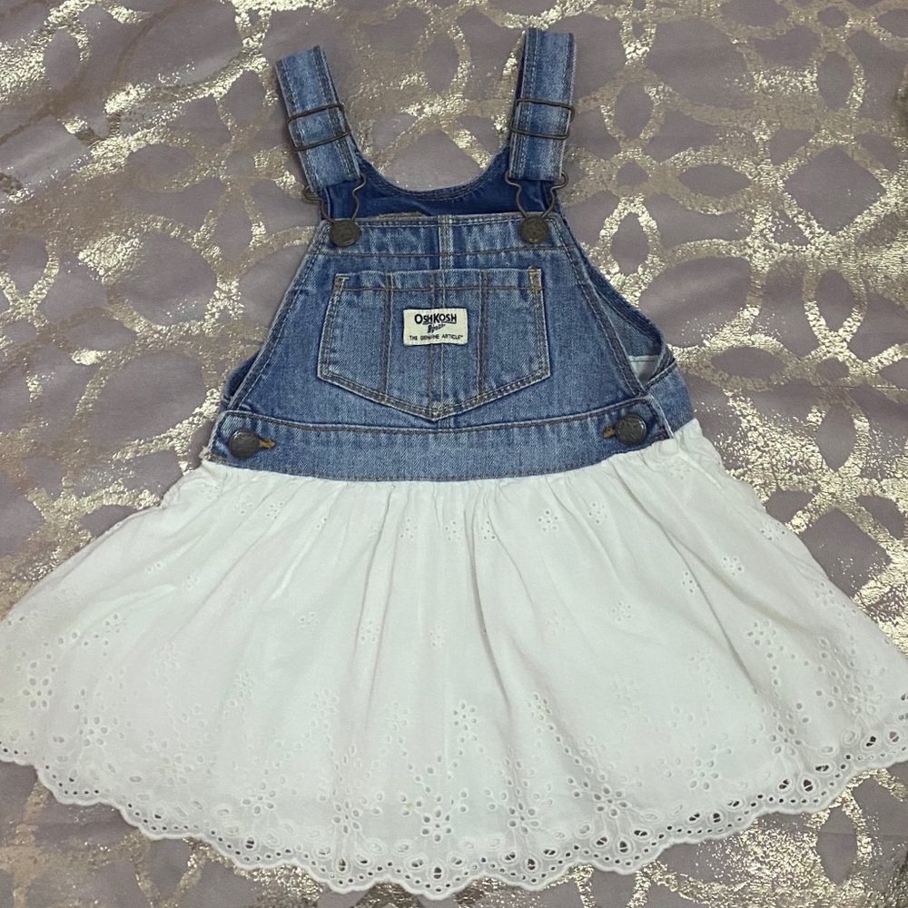 Oshgosh bgosh denim pinafore